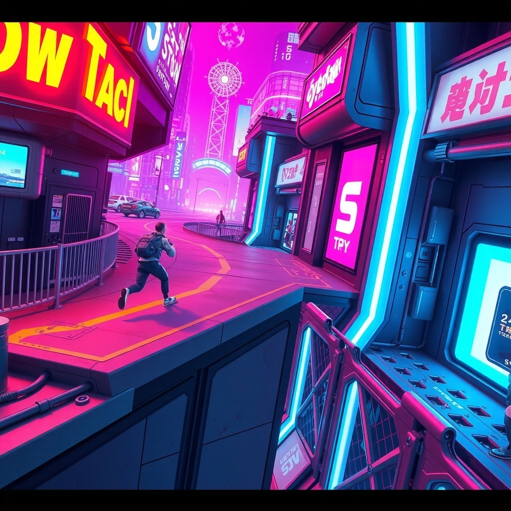 Cyber Runner - Action Platformer