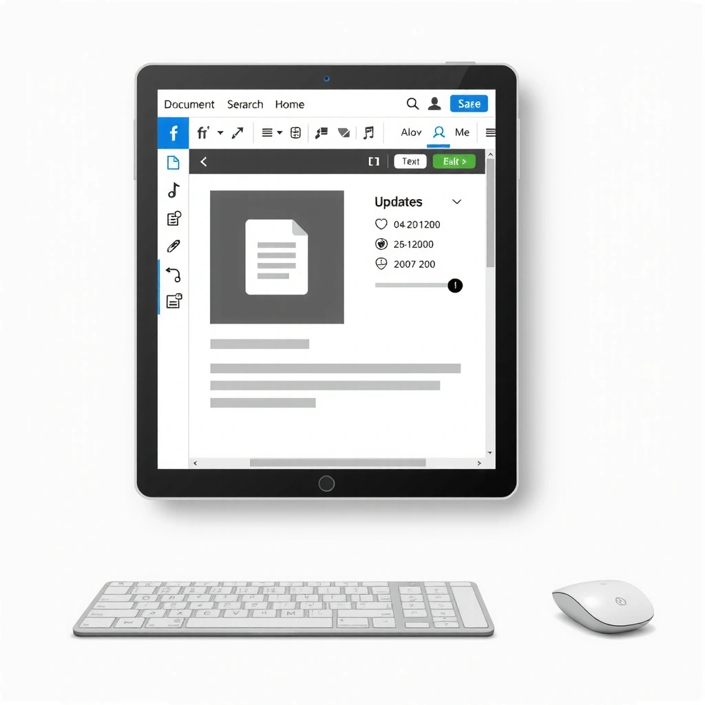 Terms modification and updates concept